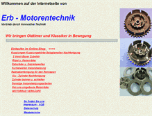 Tablet Screenshot of erb-computertechnik.de